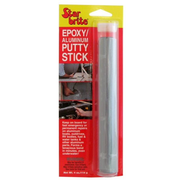 STARBRITE EPOXY/ALUMINIUM PUTTY STICK 4 OZ 087004C