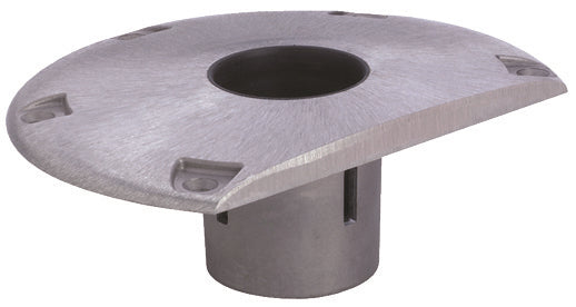 ATTWOOD BASE PLATE 2 3/8 X 9 IN D-SHAPE 238322-1