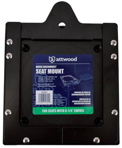 ATTWOOD SEAT MOUNT QUICK DISCONNECT 6 1/4" 11602D1