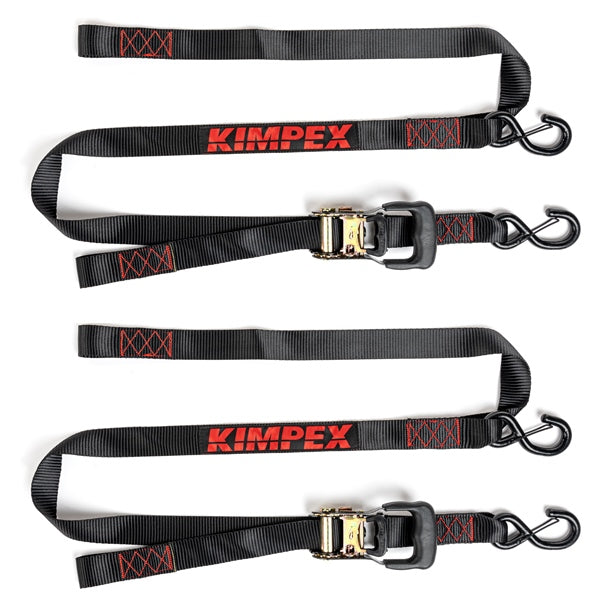 KIMPEX RATCHET TIE DOWN W/LOOP 1,5"X6  4400LBS 715072