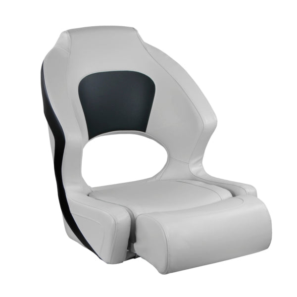 SPRINGFIELD DLX SPORT BUCKET CHAIR, WHITE W/ CHARCOA 1043253