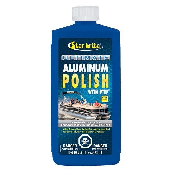 STARBRITE ULTIMATE ALUMINUM POLISH W/PTEF 16 OZ. 087616C