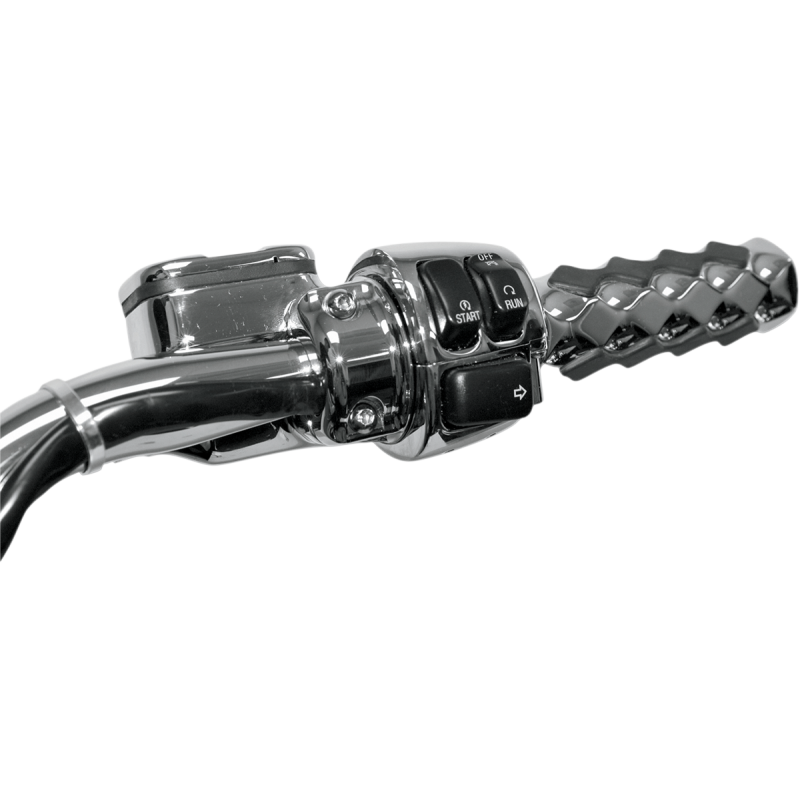 DRAG SPECIALTIES 1.250" CHROME CABLES CLAMP EA 0658-0033