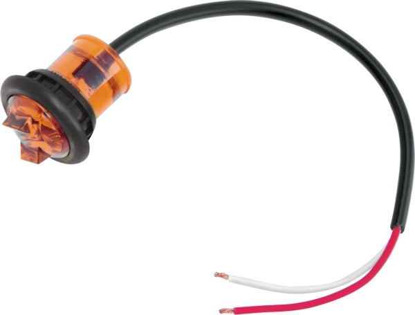 BARGMAN LIGHT HI/INTENS LED AMBER W/GROMMET 54201-006