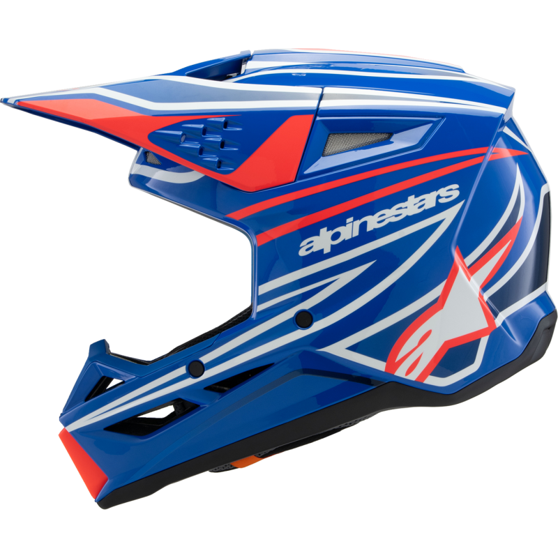 ALPINESTARS HELMET SM3 YTH WURX BL/R/W/B S ECE06 8302125-7312-YS