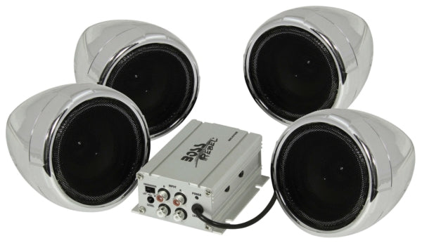 BOSS AUDIO SPEAKER/AMPLIFIER 3" 800W QTY4 MC470B