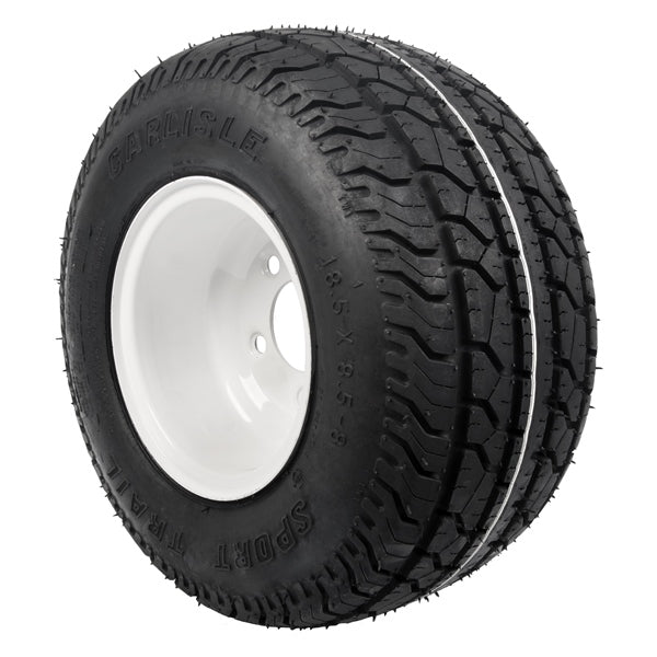 CARLISLE 18.5X8.5-8 LRB SPTTRAIL TL 5/4.5 WH ASS 445081