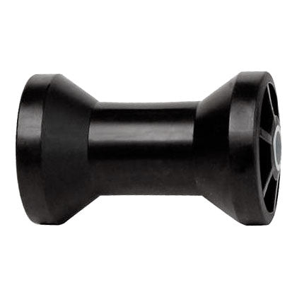 TIEDOWN ROLLER, 5 IN. KEEL SPOOL TYPE, BLACK 86408