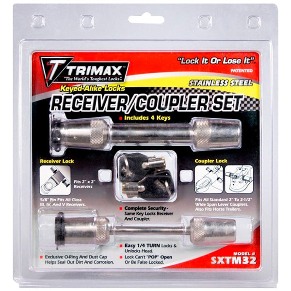 TRIMAX RECEIVER/COUPLER LOCK SST TRIMAX SXTM32