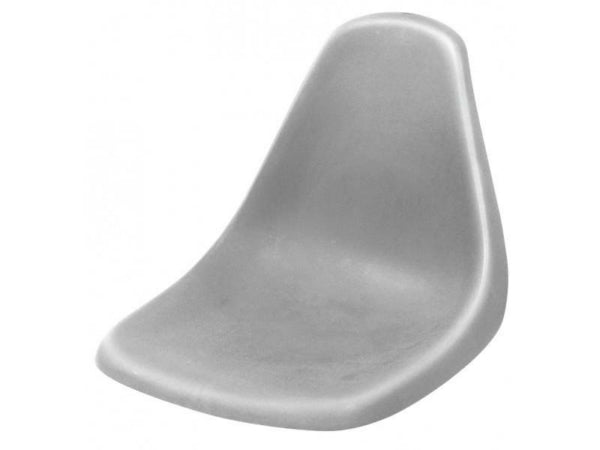 WISE MOLDED POLY FISHING CHAIR W/O SWIVEL-GY 8WD140LS-717