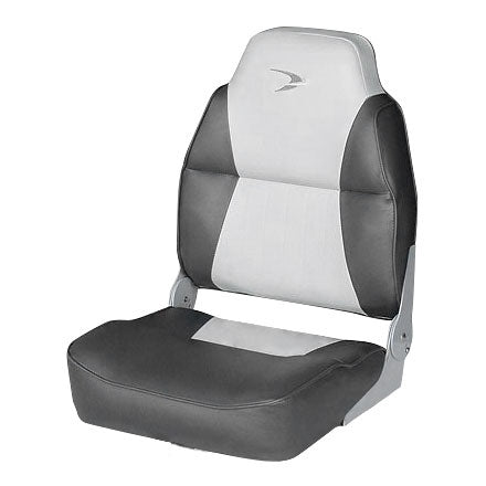 WISE DELUXE HIGH-BACK SEAT-GRAY/CHARCOAL 8WD640PLS-664
