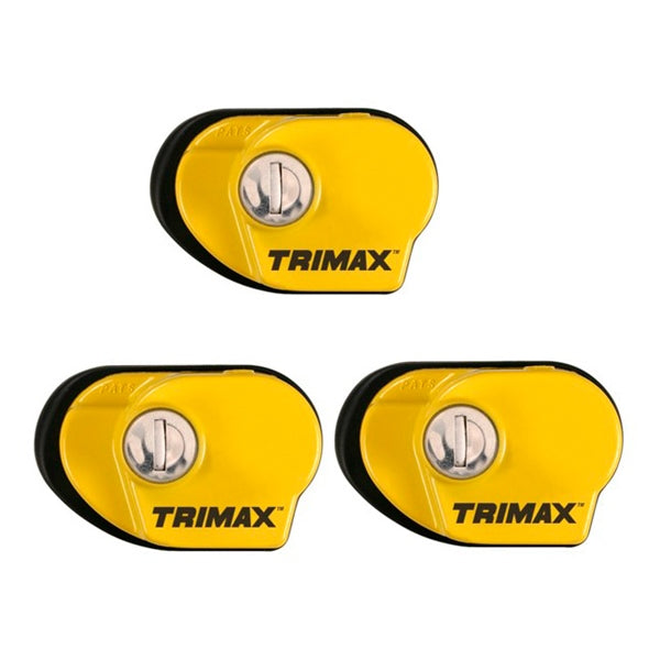 TRIMAX GUN LOCK KEYED YE QTY3 TRIMAX TGL322