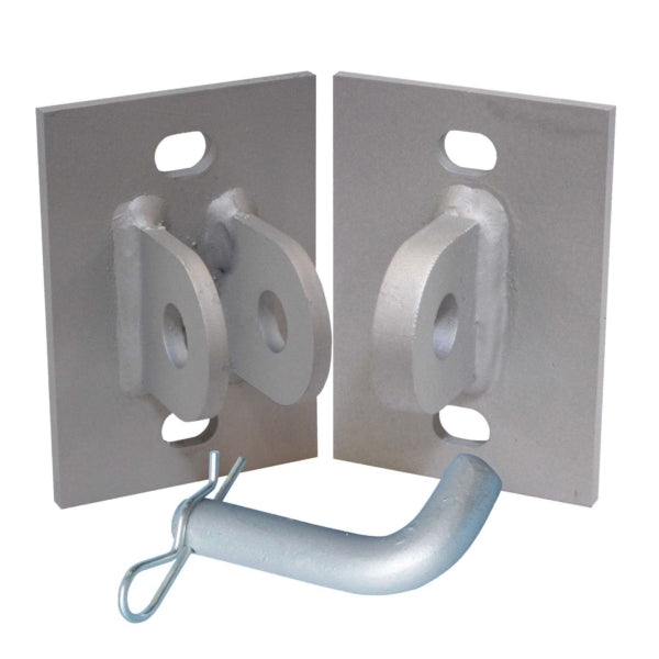 DOCKEDGE T CONNECTOR 2 HOLE GALVANIZED DE86105F