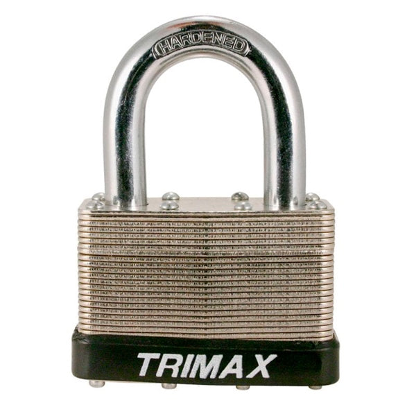 TRIMAX PADLOCK STEEL 65MM 1-1/2?X 7/16? DIA TLM2150