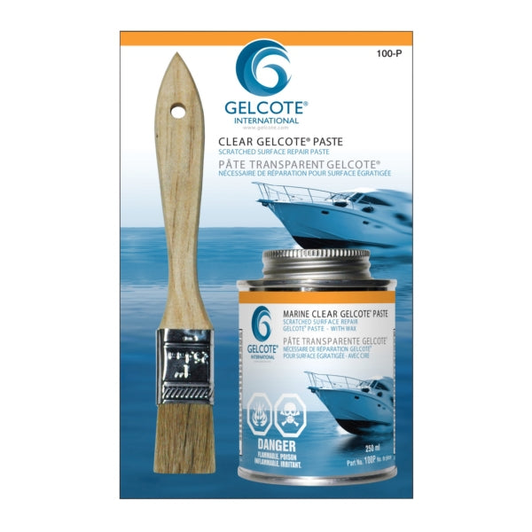 CAPTAINPHAB CLEAR GELCOTE PASTE C/W AIRDRY/HARDENER GI-00160