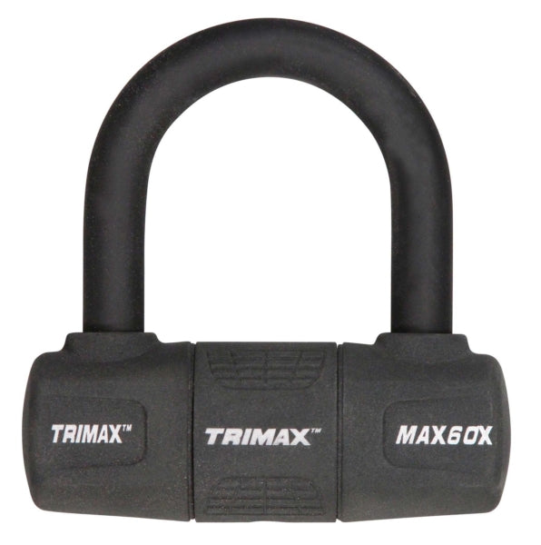 TRIMAX DISC U-LOCK RD W/SHACKLE 13MM BK MAX60