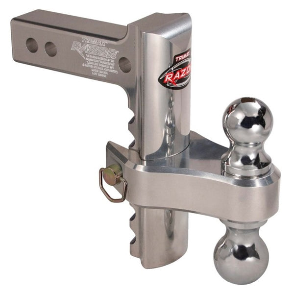 TRIMAX DROP HITCH ADJUSTABLE 8" RP TRIMAX TRZ8AL-RP
