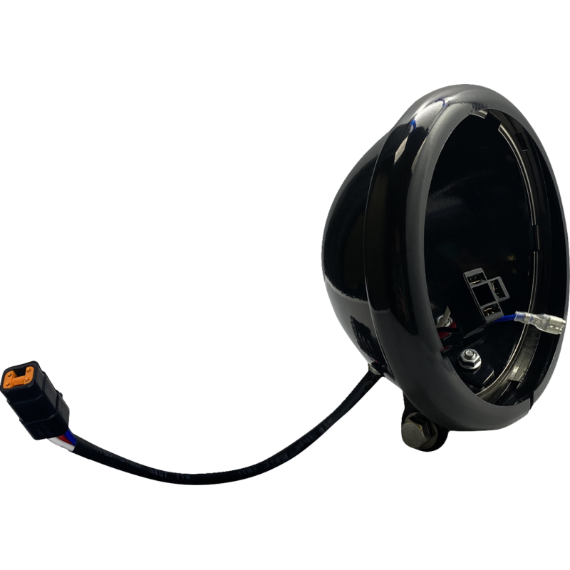 CUSTOM DYNAMICS SHELL HEADLGHT 5.75" BLK CD-18ST-BUCKET