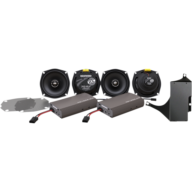 HOGTUNES 450 WATT DUAL AMP KIT/4 XL SERIES SPEAKERS 11-13 RG ULTRA RG ULTRA KIT-XL