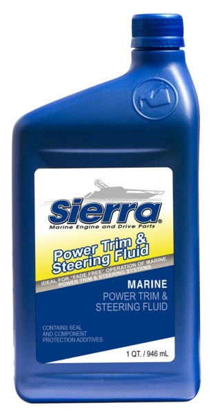 SIERRA POWER TRIM AND STEERING FLUID 1 QT. 18-9751-2