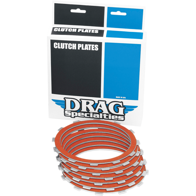 DRAG SPECIALTIES L84-90 XL ORGANIC CLUTCH PLATE KIT 1131-0441