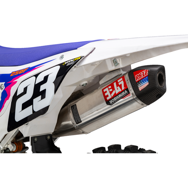 YOSHIMURA 2024 YZ250F RS-12 EXHAUST SS/AL/CF 231030S320