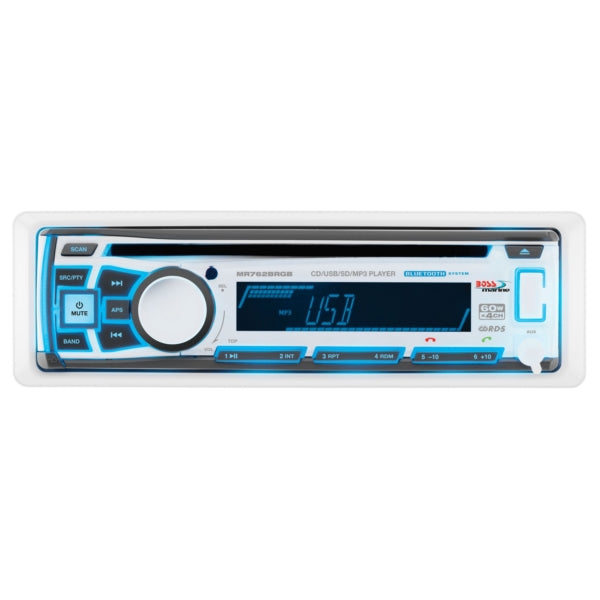 BOSS AUDIO BLUETOOTH MP3/CD/RADIO WITH RBG RECEIVER MR762BRGB