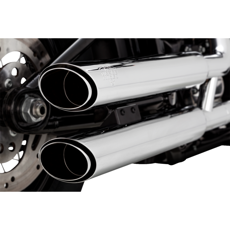 VANCE & HINES MUFFLERS 3"CHR TW SLASH 18+STH 16376
