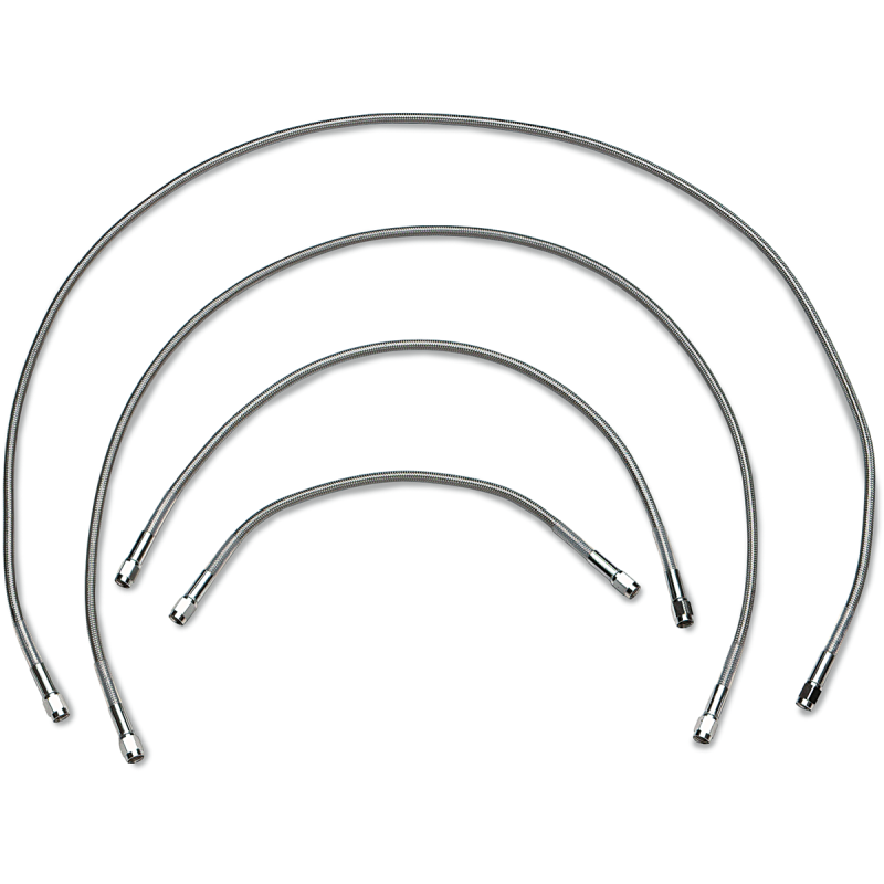 DRAG SPECIALTIES 56" BRAIDED UNIV BRAKE LINE 856
