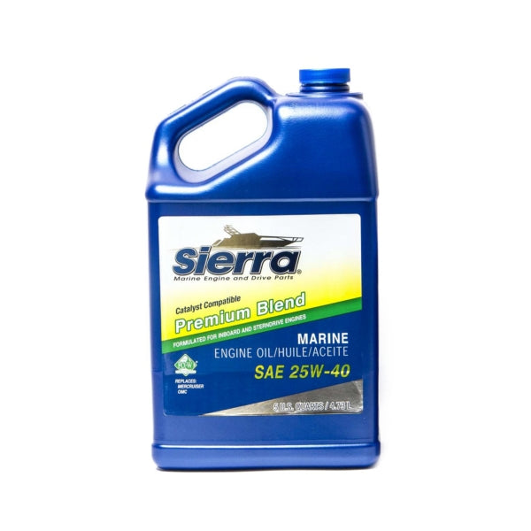 SIERRA CATALYST OIL 25W40 5 QUART SIERRA 18-9400CAT-4
