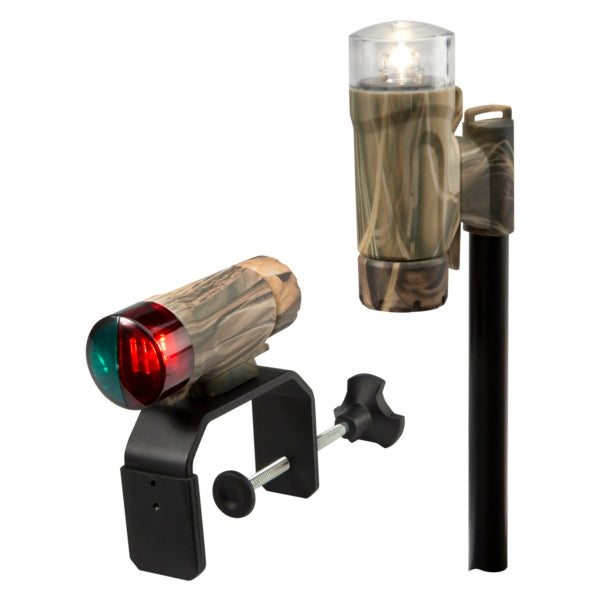 ATTWOOD LED NAVIGATION LIGHT PORTABLE KIT CAMO 14191-7