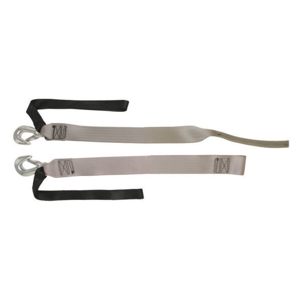 BOATBUCKLE WINCH STRAP PWC 2"X15  3500LBS GY F14216