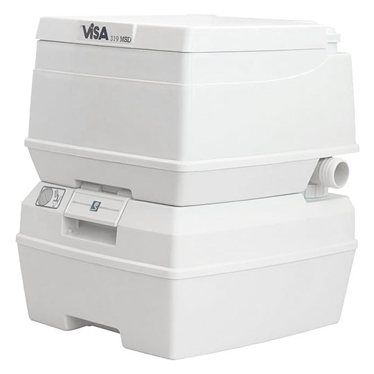 DOCKEDGE TOILET 18L VISA MSD GY DOCKEDGE DEF319