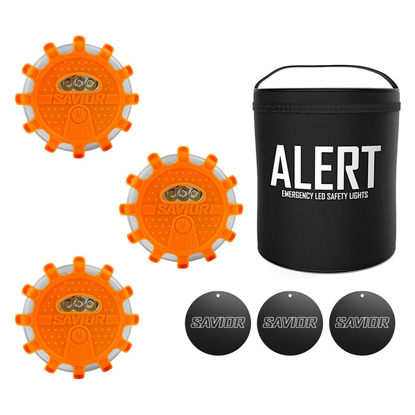 STINGRAY EMERGENCY LED SAFETY LIGHTS 3-PKG 100-00251