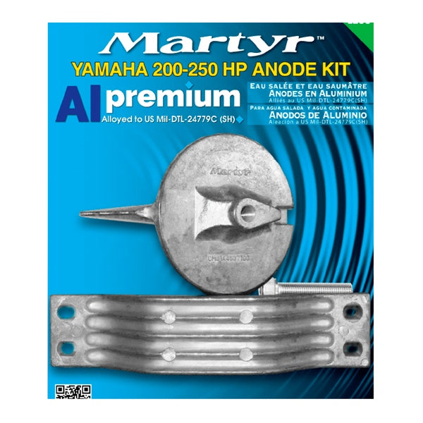 MARTYR ANODE KIT YAM 200-250 HP MARTYR CMY200250KITA