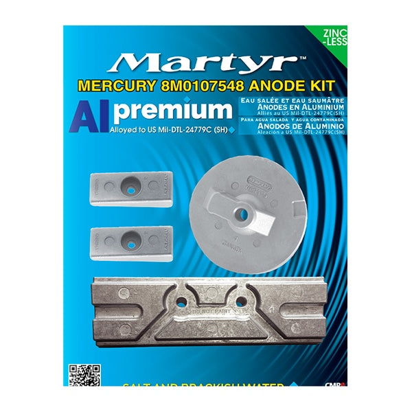 MARTYR ANODE KIT MERCU MARTYR CM8M0107548KITA