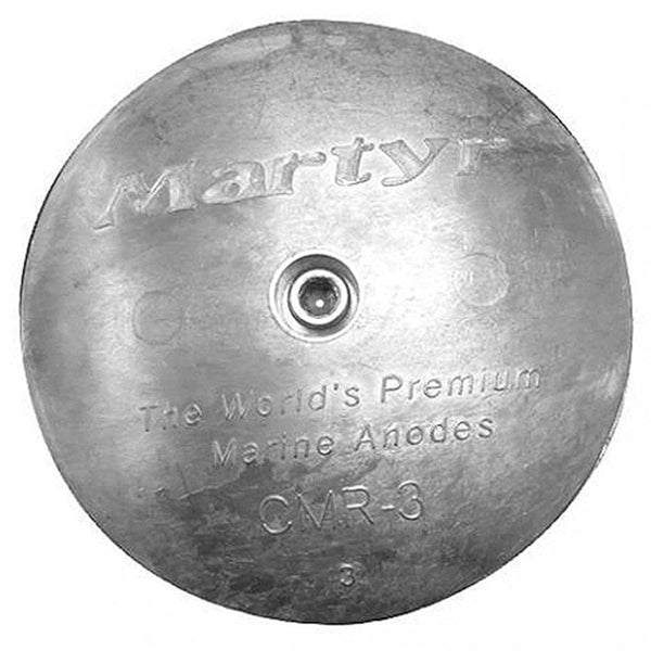 MARTYR RUDDER ANODE CMR 2 2-13/16" ZINC CMR02