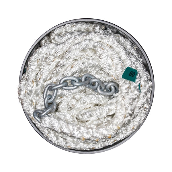 TITANMARINEPRODUCTS ANCHOR ROPE 8 PLAIT 1/4-25 X 1/2-150 CAR8P12150H1425
