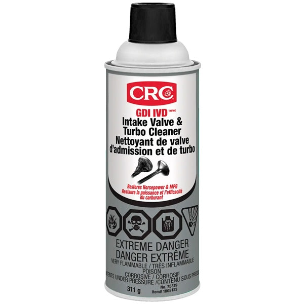 CRC CLEANER VALVE & TURBO GDI IVD 311G 75319X6