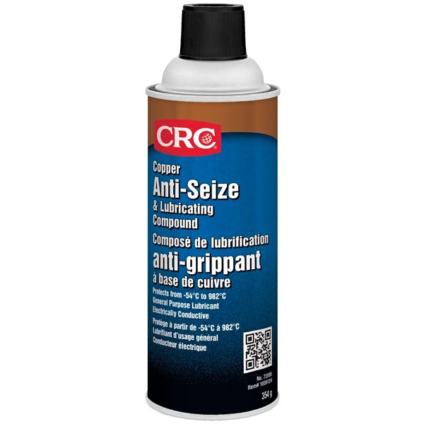 CRC LUBRICANT ANTI-SEIZE COPPER 354G CRC 72095
