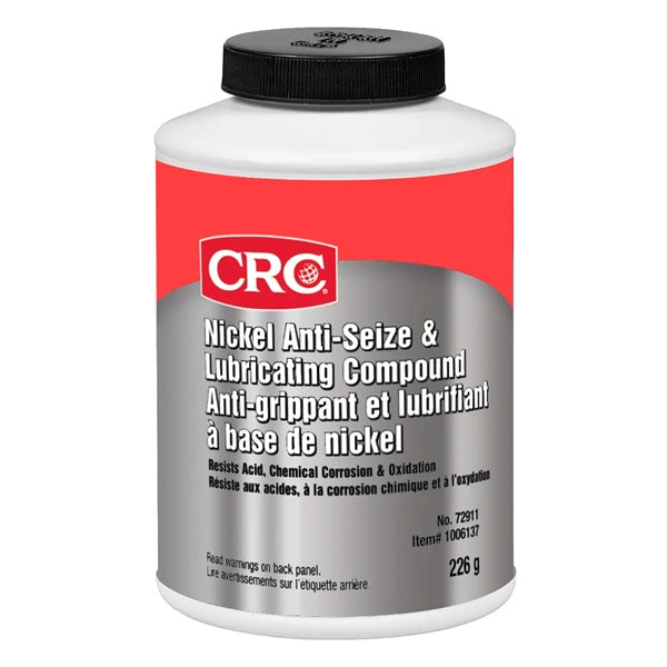 CRC LUBRICANT ANTI-SEIZE NICKEL 227G CRC 72911