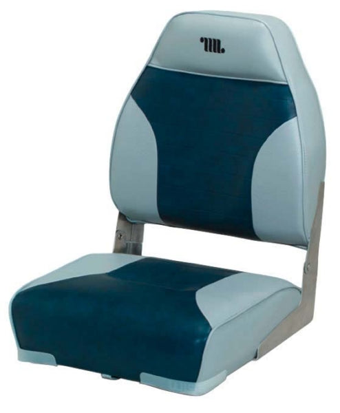 WISE SEAT, HIGH BACK, GRAY/NAVY 8WD588PLS-660