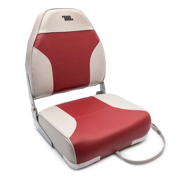 WISE SEAT, HIGH BACK, GRAY/RED 8WD588PLS-661