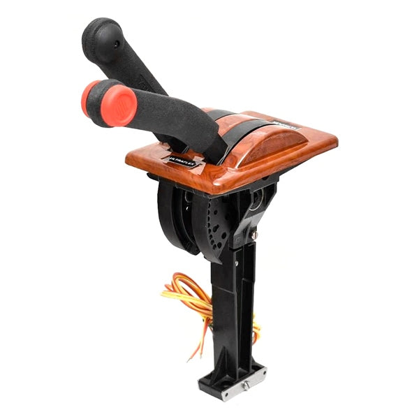 UFLEX DUAL LEVER LF HAND SOFT GRIP W/INTRL BK B204L