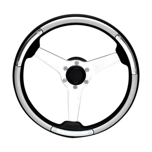 UFLEX GRIP SILVER W/3SPOKE SILVER SPLASH UFLEX LINOSA-S/P