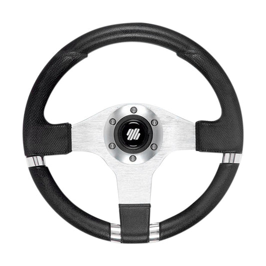 UFLEX GRIP BK W/SILVER SPOKE UFLEX MYKONOS-