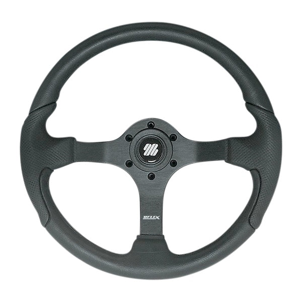 UFLEX GRIP BK W/BK 3SPOKE UFLEX NISIDA-B/B