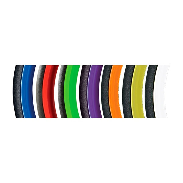 UFLEX GRIP YE/BK W/SILVER SPOKE W/O CAP UFLEX LOREDAN Y/S-NC