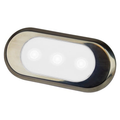 SEADOG LIGHT LED COURTESY SST OVAL FULL WH 401405-1