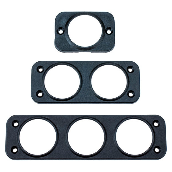 SEADOG SOCKET PANEL BACK MOUNT TRIPLE 426033-1